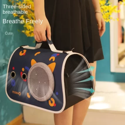 Bolsa-de-transporte-transparente-port-til-para-mascotas-mochila-de-un-hombro-c-psula-espacial-para-3