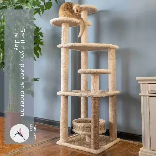 Poste-de-rascado-para-gatos-marco-de-escalada-grande-para-las-cuatro-estaciones-Bola-de-juguete