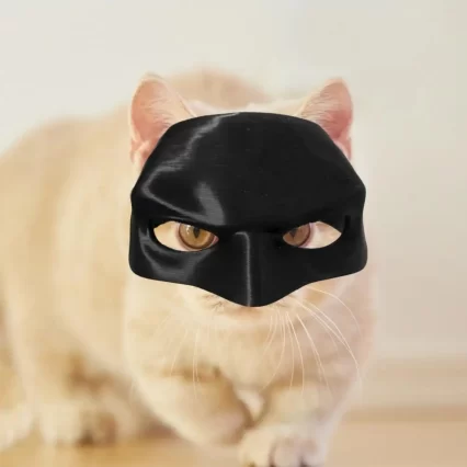 Máscara para gato estilo Batman - Todomiau.com