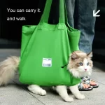 Bolsa para llevar gatos y pasearlos caminando